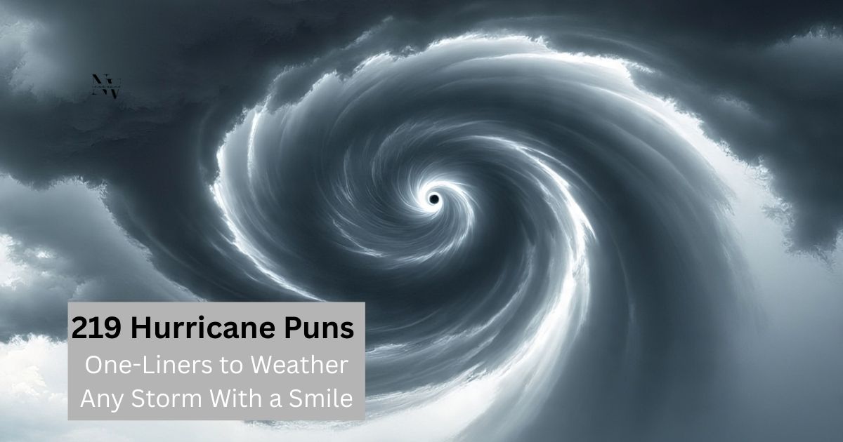 219 Hurricane Puns One-Liners to Weather Any Storm With a Smile