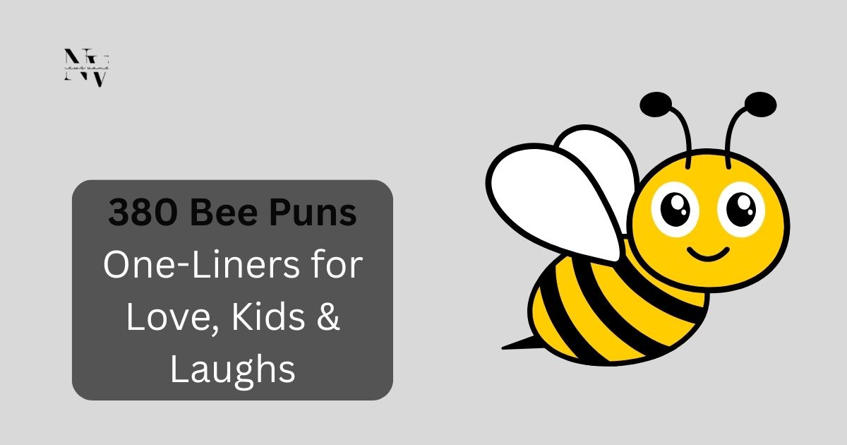 380 Bee Puns One-Liners for Love, Kids & Laughs