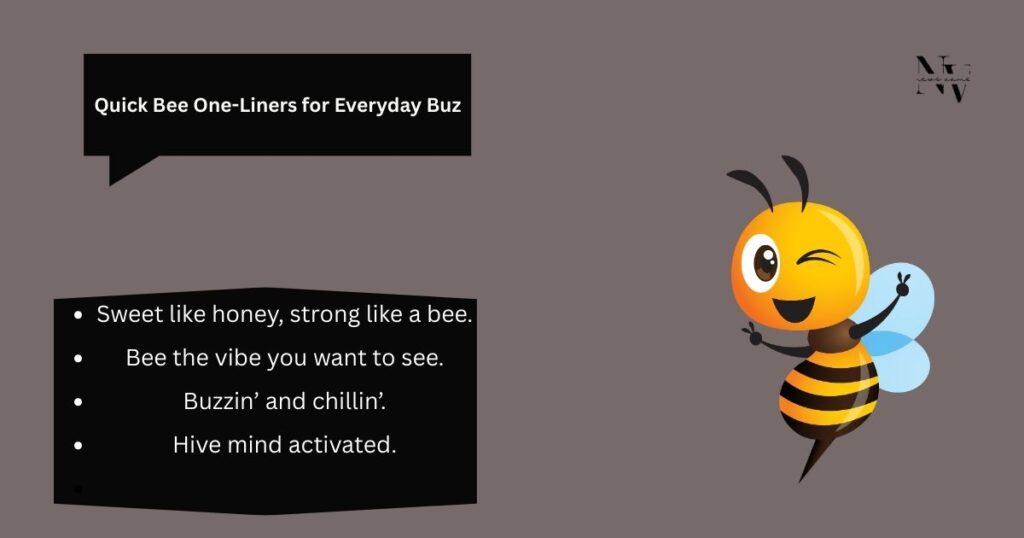 Bee Puns for Instagram Captions & Social Media Posts