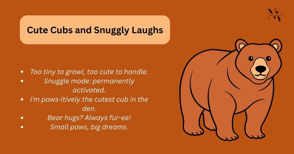 Cute Cubs and Snuggly Laughs