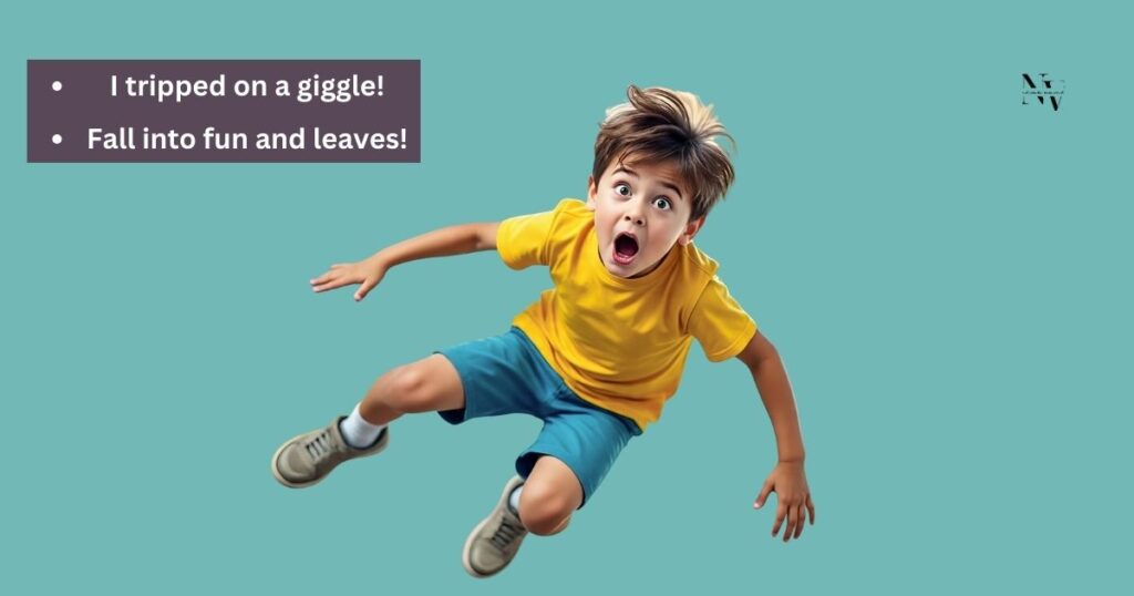 Kid-Friendly Falling Puns to Brighten Their Day