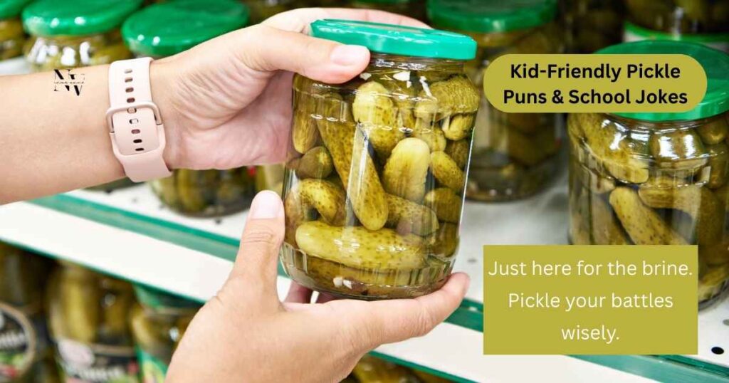 Kid-Friendly Pickle Puns & School Jokes