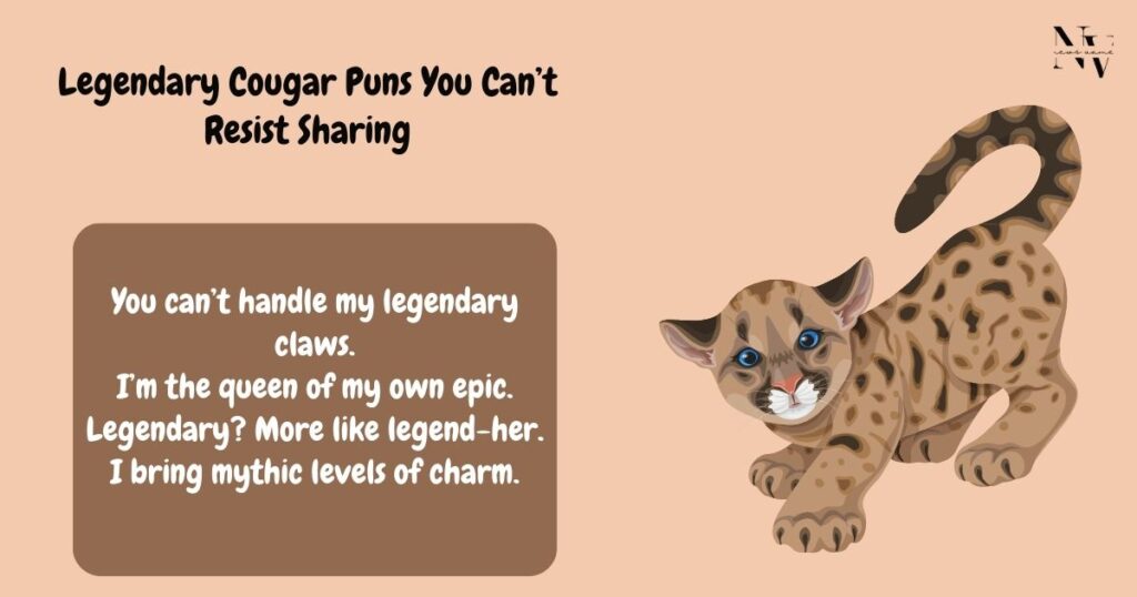 Legendary Cougar Puns You Can’t Resist Sharing