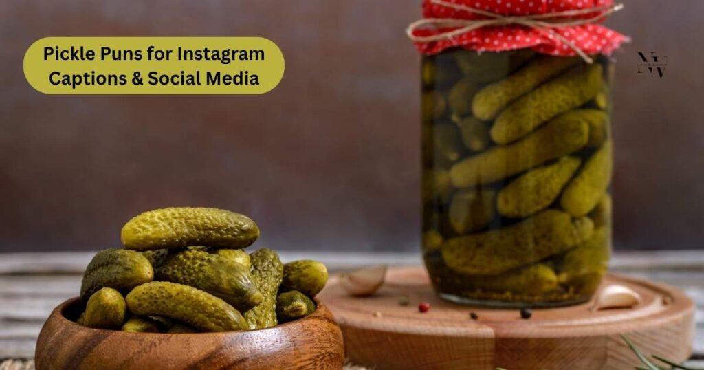 Pickle Puns for Instagram Captions & Social Media