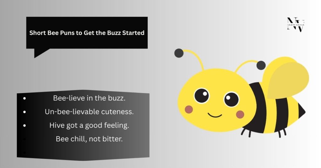 Short Bee Puns to Get the Buzz Started