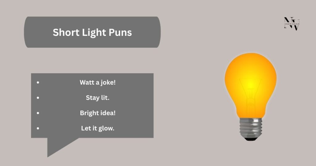 Short Light Puns