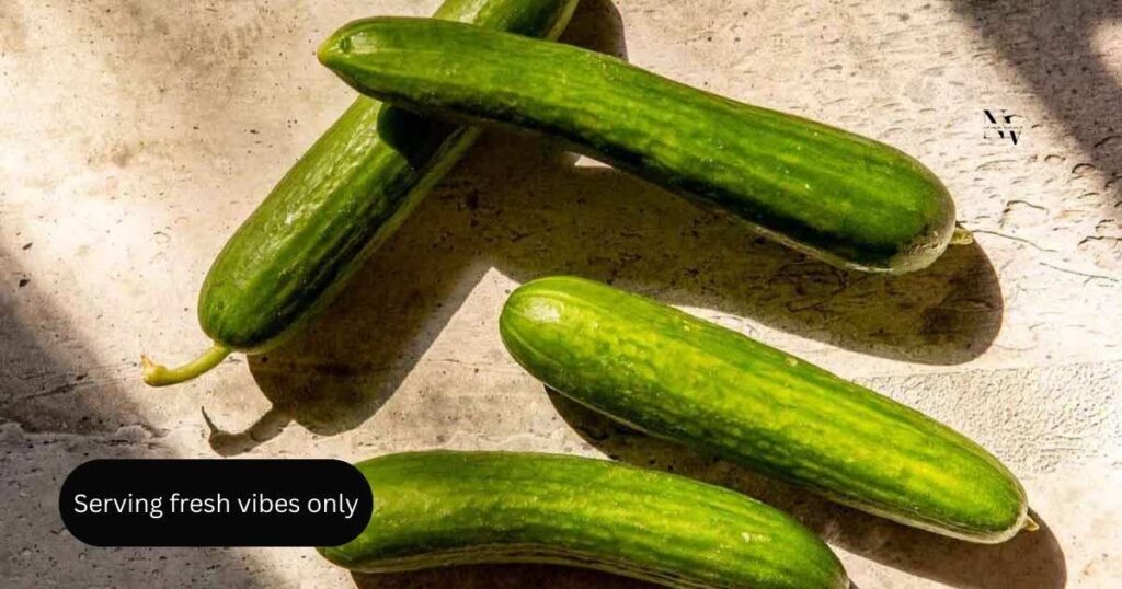 Social Media Captions With Cool Cucumber Energy