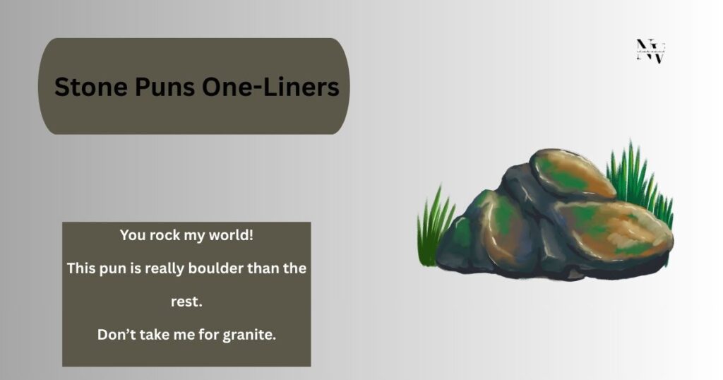 Stone Puns One-Liners